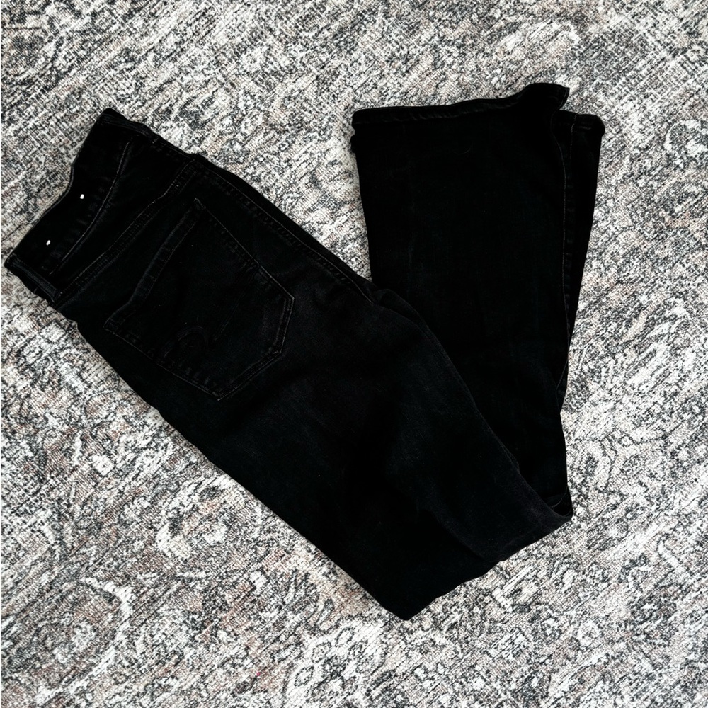 American Eagle Outfitters Black Flare Jeans